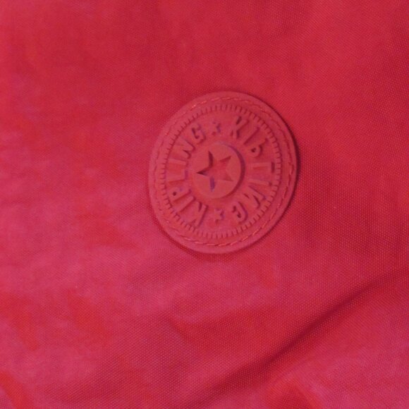 Women's Kipling Medium Sized Backpack Reddish Pink EUC - Never Used - Picture 2 of 16